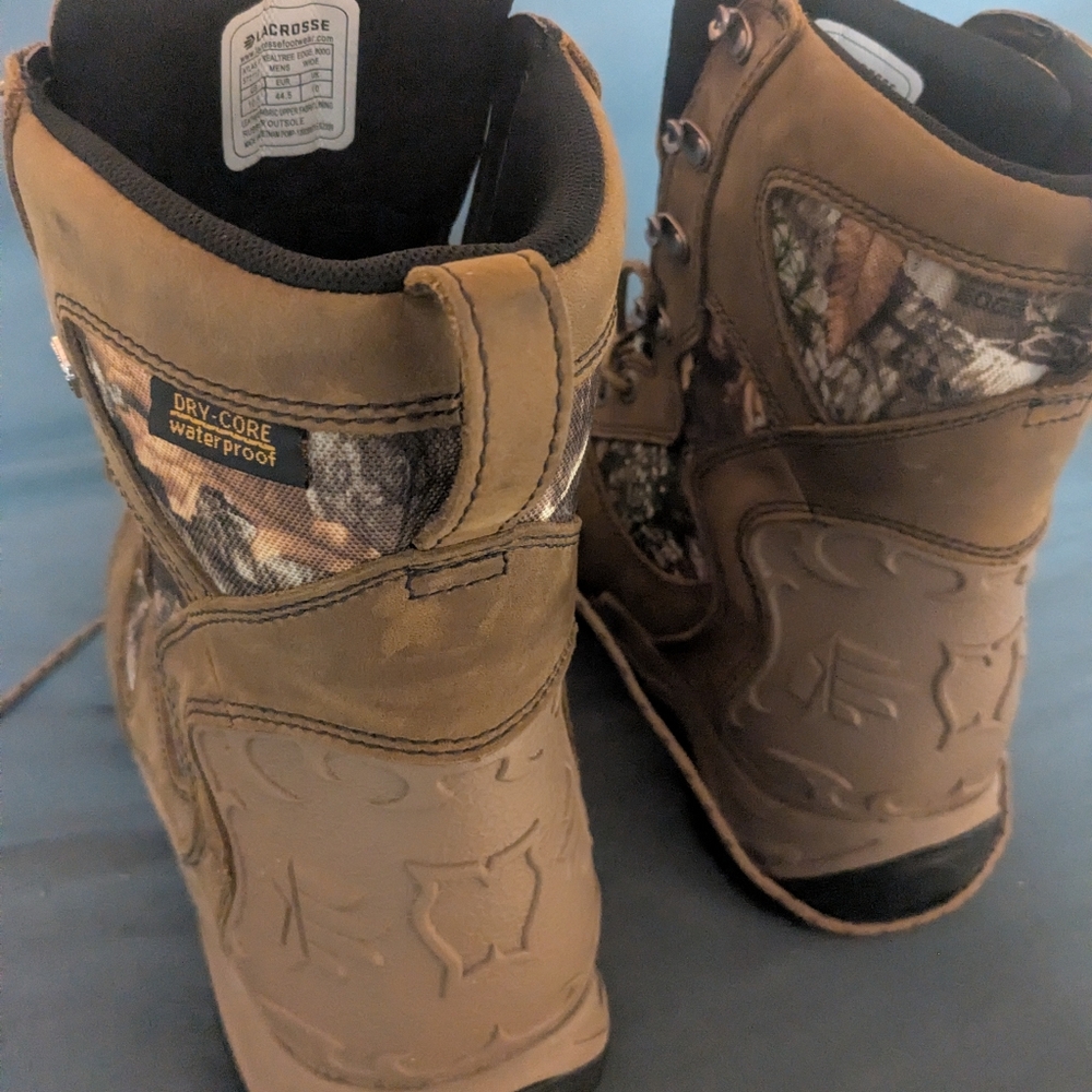 Lacrosse Atlas 8" Realtree Edge Hunting Boots Men's 10.5 *Like New*! - Picture 5 of 6